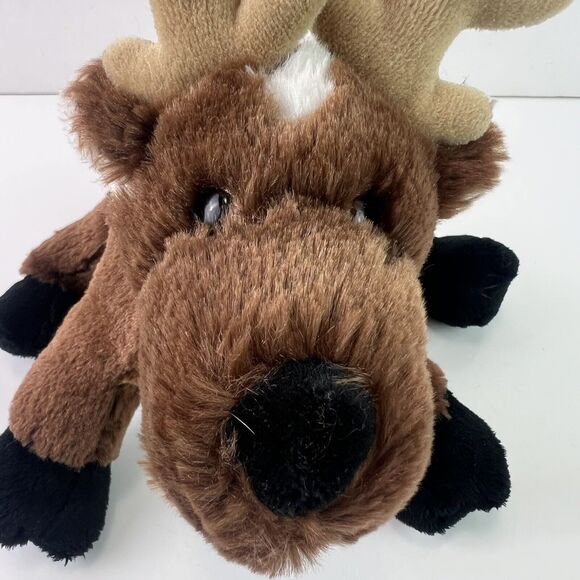 Ganz Reindeer Plush Toy Stuffed Animal Pet 10" Brown White Webkinz HM137 No Code - Picture 2 of 8